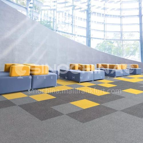 50*50cm Nylon+PVC Fire Resistant Office Carpet 135F
